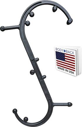 00860011173724 Company Buddy Classic Usa Made Handheld Massage Cane - Full Body Trigger Point Tool For