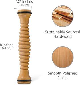 Company 726084806856 Wooden Foot Roller Massager For Plantar Fasciitis Stress Relief Relax