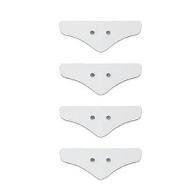 Dt7308-elec4 Compass Health Brands Migraine Pads 4 Count Per Pack Compatible With Relief Device Repla