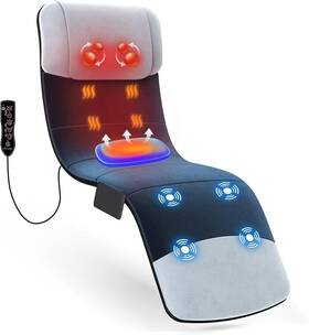 Comrelax 605646786969 Full Body Massage Mat With Shiatsu Neck Massager 3d Lumbar Traction And Relaxa