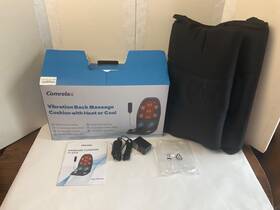 Co-6006 Comrelax Tested Seat Cushion Vibration Back Massager Heated And Cooling Car Travel