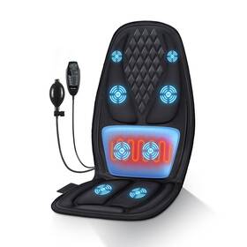 Co-6008 Comrelax Back Massager With Heat 3d Lumbar Support Massage Chair Pad S