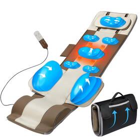 Hy-8639 Comrelax Full Body Massage Mat 3d Stretching And Lumbar Traction Back Heating