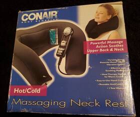 000124536 Conair Body Benefits Heated Massaging Neck Rest Soothes Upper Back And Relax