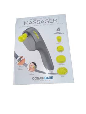 Conair 074108465894 Care Touch Ftnft Tone Massager/ Acupressure Neon Green Used Once On Chris