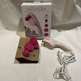 Conair 074108480859 Care Touch Ftnft Tone Massager Pink Used Once