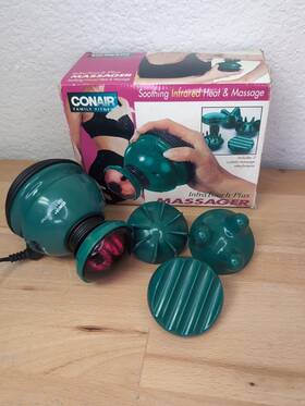 4002axacou Conair Vintage Infra Touch Plus Handheld Massager With Heat