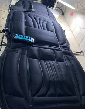 4592stm Conair Bm1r/bm1rl Seat Massager Heated Back Chair Cushion Home Car Pad Pain Lumbar