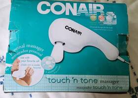 E69891 Conair Touch Ftn Tone Plus Massager With 6 Heads