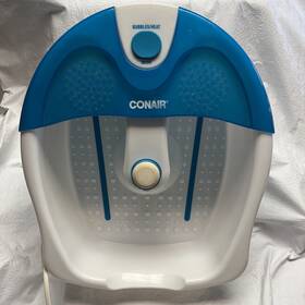 Fb70wb19 Conair Care Foot Spa With Bubbles Massage Heat Feet Relax And Soothe Pumice Stone