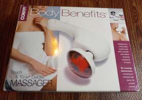 Hm-12 Conair Vintage Touch N Tone Massager Vibrator& Heat Box Deluxe Complete