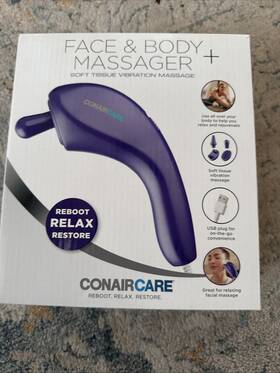Hm9w24d Conair Care Face And Body Massager Plus-soft Tissue Vibration Massage