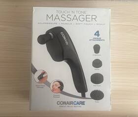Hn8wb21 Conair Touch N Tone Massager With 4 Attachments Facial And Full Body
