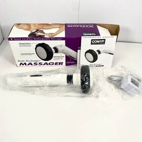 M12sl Conair Body Recharger Cordless Battery Operated 2 Speed Massager - Vintage