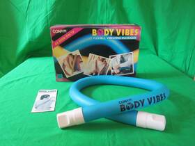 Rm1bn Conair Vintage 1980 Body Vibes Flexible Vibrating Massager Blue With Box Tested