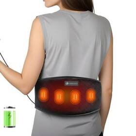 Coococo 680358280028 Heating Pad With Massager For Back Cordless Lower