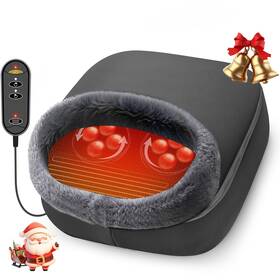 Coococo 783970711137 Shiatsu Foot Massager With Heat Fsa Hsa Eligible 2-in-1 Feet And Ba