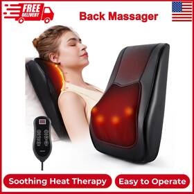 Copyjoy 445044338321 Back Massager With Heat Neck For Pain Relief Deep Tissue 3d Shiatsu