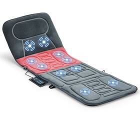 85800553 Costway Foldable Massage Mat Full Body Massager With Heat And 10 Vibration