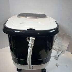 Ep24368us-bk Costway Foot Spa Bath Unisex Black Pro Motorized Massager