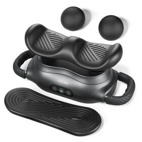 Hcst06121 Costway Massage Gun Deep Tissue Multipurpose Electric Massager With 3 Heads