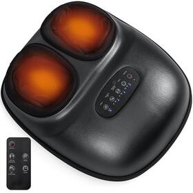 Hcst11474 Costway Shiatsu Foot Massager Machine With 2-level Heat 3-level Deep-kneading Timer