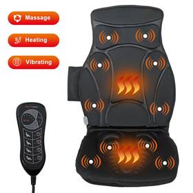Us-2p24407 Costway Vibration Massage Seat Cushion Car Back Massager With Motors