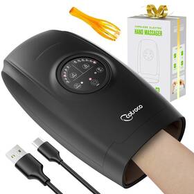 Cotsoco 768459955608 Hand Massager With Heat And Compression 3d Machine For Arthritis Carpal