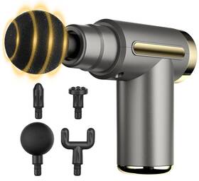 Cotsoco 850070975087 Mini Handheld Massage Gun Deep Tissue With 6 Speeds Cordless Muscle
