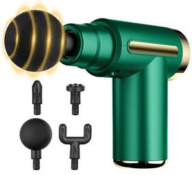 Cotsoco 850070975094 Mini Handheld Massage Gun Deep Tissue With 6 Speeds Cordless Muscle M