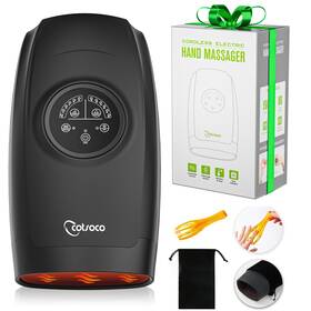 B0bnd3gtww Cotsoco Hand Massager With Heat And Compression 6 Levels Therapy For Arthritis