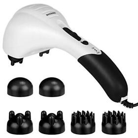 Cotsoco Handheld Neck Back Massager Double Head Electric Full Body