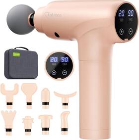 M784p Cotsoco Massage Gun Deep Tissue Muscle With 9 Attachment Heads 2