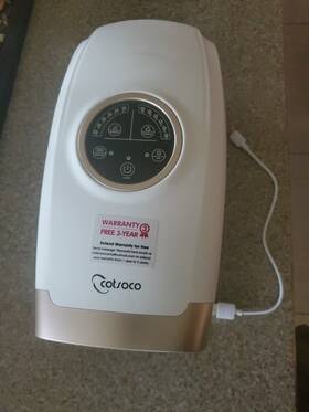 X003wmk3a1 Cotsoco Cordless Electric Hand Massager M208 6 Programs Intensity Vibration Heat