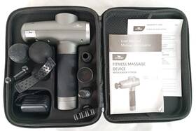 04182 Crane Pre-owned Rechargeable Fitness Massage Device In Case With 8 Attachments
