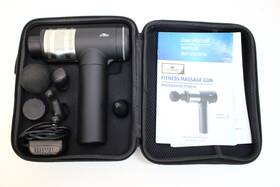 Gt-fmg-01-us Crane Fitness Massage Gun Kit - Massager Cordless Exc. Cond