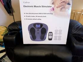 Qcd-01 Creliver Foot Nerve Muscle Stimulator Pro Ems/tens Massager For Neuropa