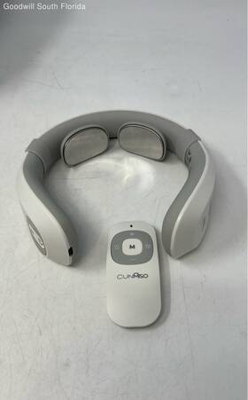Fe-2718 Cunmiso White Pain Relief Neck Massager No Power Adapter To Test