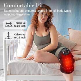 Cupilo 705354001061 Red Light Therapy Knee Massager With Heat 2025 Upgrade Vibration
