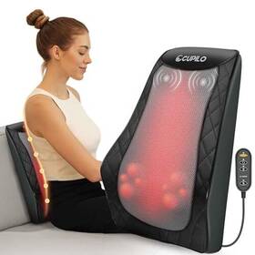 Cupilo 767461984286 Back And Neck Massager For Pain Relief Deep Tissue Heated Shoulder Ma