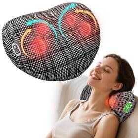 Cf-1419-cpl Cupilo Back Massager For Pain Relief Gifts Women Men Cordless 120min Neck And