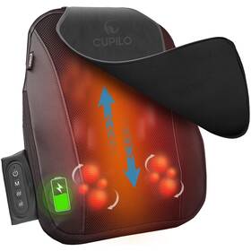 Cpl-2251 Cupilo Cordless Shiatsu Back Massager - Lower For Pain Relief Deep Tis