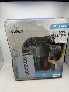 Cpl-5522rc Cupilo Foot Massager With Heat And Remote Compression Deep Knead