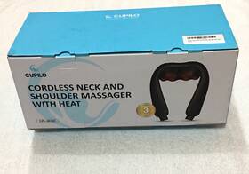 Cpl-6632c Cupilo Cordless Neck Massager For Pain Relief Deep Tissue With Heat