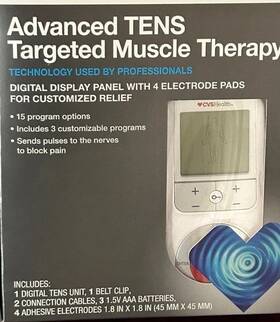 459974 Cvs Health Advanced Tens Targeted Muscle Therapy Expire 05/21/2027