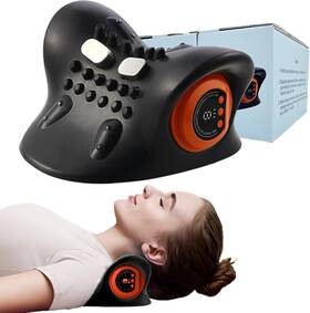 8808 Cxgrise Neck Massager 2025 Stretcher For Pain Relief Cervical Traction Device And