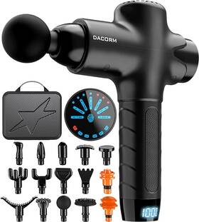 Dacorm 654538589447 Massage Gun Muscle Deep Tissue Portable Percussion 15 - Scratch And Dent