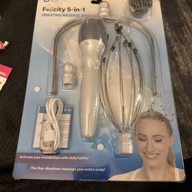 Daiwa Felicity 000456560073 Head Scalp Massager Scratcher 5-in-1 Stress Relief Gift Set