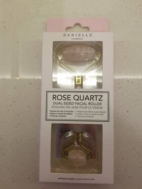 Danielle 064323261647 New Rose Quartz Dual-sided Facial Roller