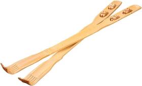 237-backscratcher Dependable Industries Inc. Essentials 2-pack Bamboo Back Scratcher By Long Reach Massag